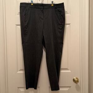 Lane Bryant 4 Season Slim Ankle Pant Sz 20 Grey
